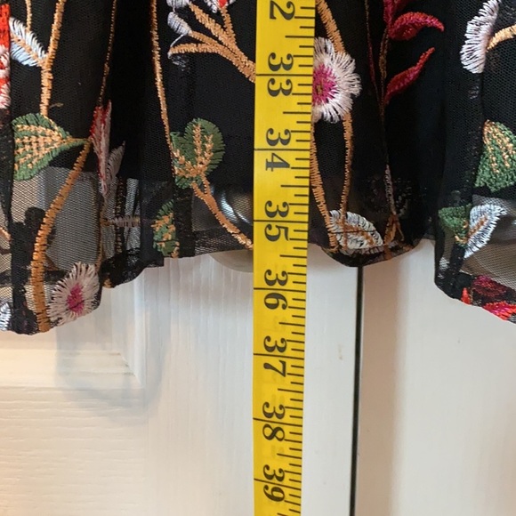 Guess woman’s Embroidered Dress Jet black size 0 - Picture 5 of 13